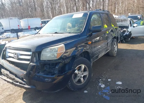 2006 Honda Pilot Ex from USA, damaged, VIN 5FNYF28436B017082